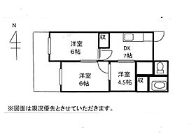 スカイマンション 101 ｜ 埼玉県さいたま市桜区西堀１０丁目10-2（賃貸アパート3DK・2階・48.20㎡） その2