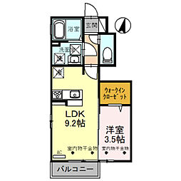 エルミタージュ 1階/-