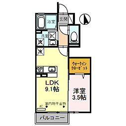 セレナーデ中川原新町 1階
