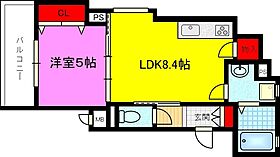 ラモーナ諸福II 204 ｜ 大阪府大東市諸福３丁目5-13（賃貸アパート1LDK・2階・33.53㎡） その2