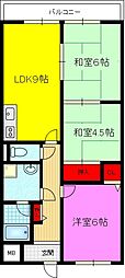 コンフォートステージ1 3LDKの間取図画像