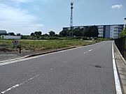 印西市道幅員10m公道に約22m接道