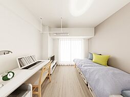 学生会館 D-PLACE下高井戸[食事付き] 8階ワンルームのリビング/ダイニング