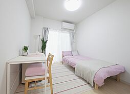 学生会館 CREAR PALETTE 梶ヶ谷 [食事付き] 2階ワンルームのリビング/ダイニング