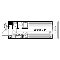 クレストヒルズ向山  ｜ 愛知県名古屋市昭和区向山町２丁目33（賃貸マンション1K・3階・24.00㎡） その2