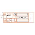 RESIDENCIA砂田橋5階6.2万円