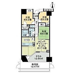 ライオンズステーションプラザ大和 3LDKの間取図画像