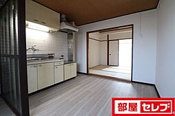 喜久和マンション 3階2DKのリビング/ダイニング