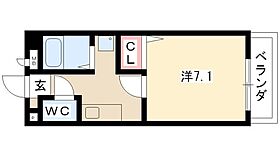 エクセル枇杷島  ｜ 愛知県名古屋市西区枇杷島2丁目15-4（賃貸マンション1K・3階・24.32㎡） その2