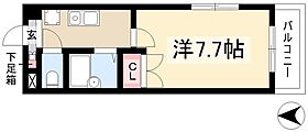 ペールＴＯＫＵＺＯ  ｜ 愛知県名古屋市北区敷島町71-1（賃貸マンション1K・2階・24.00㎡） その2