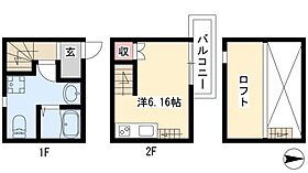 アースクエイク上条A棟（北棟）  ｜ 愛知県清須市上条1丁目1-24（賃貸アパート1R・1階・20.12㎡） その2