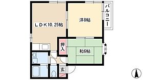 ベルデ古城  ｜ 愛知県清須市西枇杷島町古城1丁目20-12（賃貸アパート2LDK・2階・50.30㎡） その2