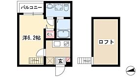 pavillon honnete biwajima  ｜ 愛知県名古屋市西区枇杷島5丁目6-3（賃貸アパート1K・2階・21.17㎡） その2