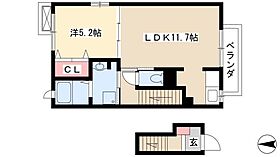 カーサII  ｜ 愛知県名古屋市北区中味鋺2丁目1015-3（賃貸アパート1LDK・2階・43.32㎡） その2