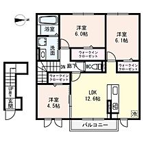 エスペランサ  ｜ 愛知県北名古屋市沖村六反179（賃貸アパート3LDK・2階・72.41㎡） その2