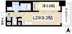 SOLメイクス浄心天神山  ｜ 愛知県名古屋市西区花の木3丁目19-11（賃貸マンション1LDK・2階・30.78㎡） その2