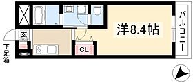 モンノール  ｜ 愛知県名古屋市北区山田町4丁目68（賃貸マンション1K・2階・28.05㎡） その2