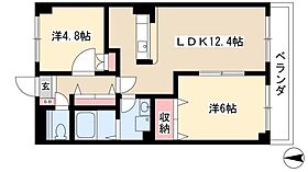 メゾン・ドゥミルI  ｜ 愛知県名古屋市北区楠2丁目319（賃貸マンション2LDK・3階・51.30㎡） その2