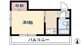 サンライズ国府宮  ｜ 愛知県稲沢市松下1丁目11-25（賃貸マンション1K・4階・16.38㎡） その2