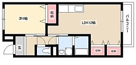 サープラスII牟都志  ｜ 愛知県北名古屋市六ツ師道毛66（賃貸アパート1LDK・2階・46.00㎡） その2