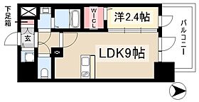 CREST TAPP志賀本通  ｜ 愛知県名古屋市北区若葉通1丁目14（賃貸アパート1LDK・9階・29.60㎡） その2