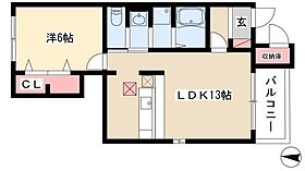 グレイスコート  ｜ 愛知県清須市土田2丁目1-1（賃貸アパート1LDK・1階・46.03㎡） その2