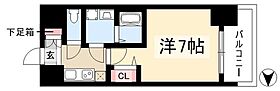 プレサンス名古屋STATIONキュオル  ｜ 愛知県名古屋市西区名駅2丁目6-15（賃貸マンション1K・7階・23.36㎡） その2