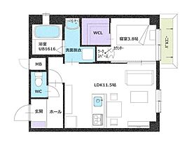 シュガーローフパーク浄心(Sugarloaf Park 浄心)  ｜ 愛知県名古屋市西区秩父通2丁目48（賃貸マンション1LDK・4階・40.00㎡） その2