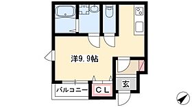 プロスペール　メゾン  ｜ 愛知県清須市土田1丁目12-3（賃貸マンション1R・1階・28.82㎡） その2