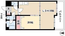 ネオ赤城一番 2階/-