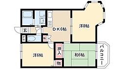 サンリバー 2階