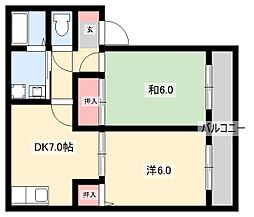 アマービレ九之坪 2階