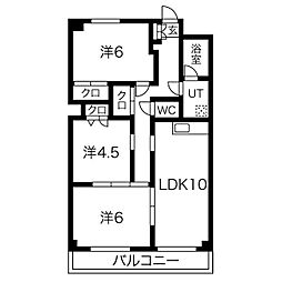 ハイツソレアード 3階