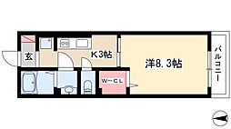 ピアチェーレ　Ｂ棟 2階