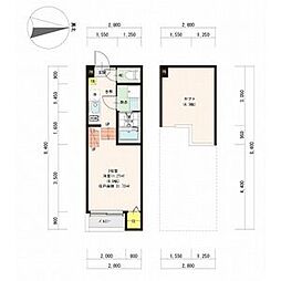 ハーモニーテラス平安通II 1階