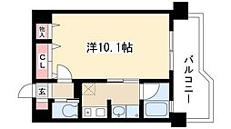 Sun State大曽根 3階1Kの間取り