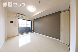 名駅アイサンメゾン 6階ワンルームのリビング/ダイニング