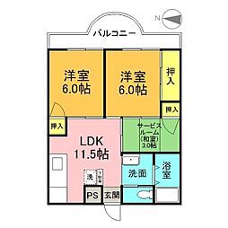 全優マンション 5階