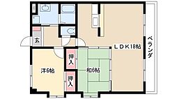 サンパティーク 4階/-
