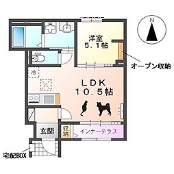 仮)北名古屋市石橋新築アパート 1階