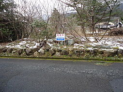 マキノ白谷温泉近く