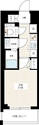AZESTアオト 1Kの間取図画像