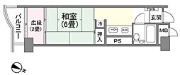 南房総プリンセスシーハイツ 1Kの間取図画像