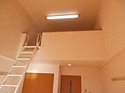 ロフトのあるお部屋です