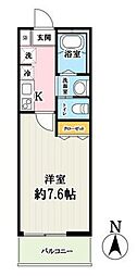(仮称)キャメル柏の葉キャンパス8 1Kの間取図画像