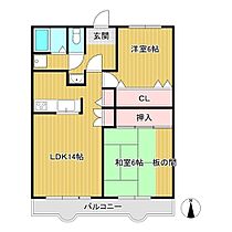 グリーンヴィル野村 0101 ｜ 岡山県津山市野村（賃貸マンション2LDK・1階・64.17㎡） その2