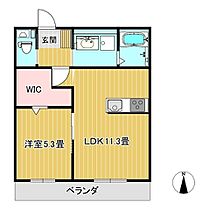 ウィズハイム津山 0101 ｜ 岡山県津山市神戸（賃貸アパート1LDK・1階・40.73㎡） その2