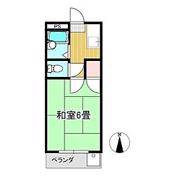 間取図画像 1K