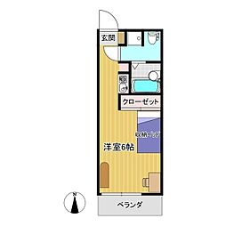 間取図画像 ワンルーム