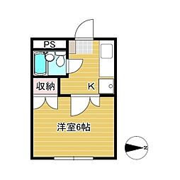 間取図画像 1DK